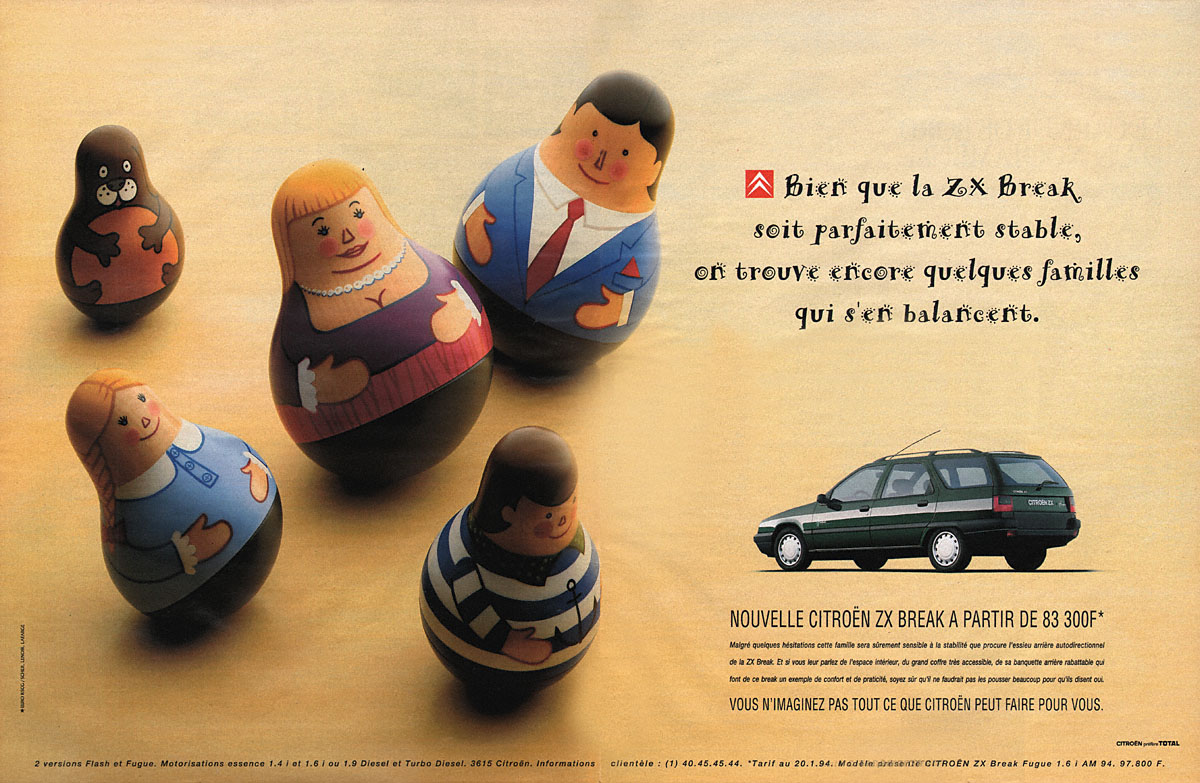 Publicit� Citro�n 1994