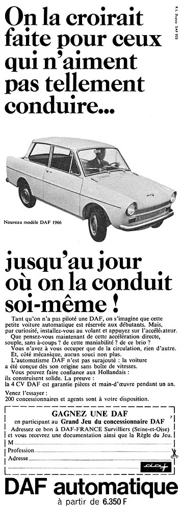 Marque Daf 1965