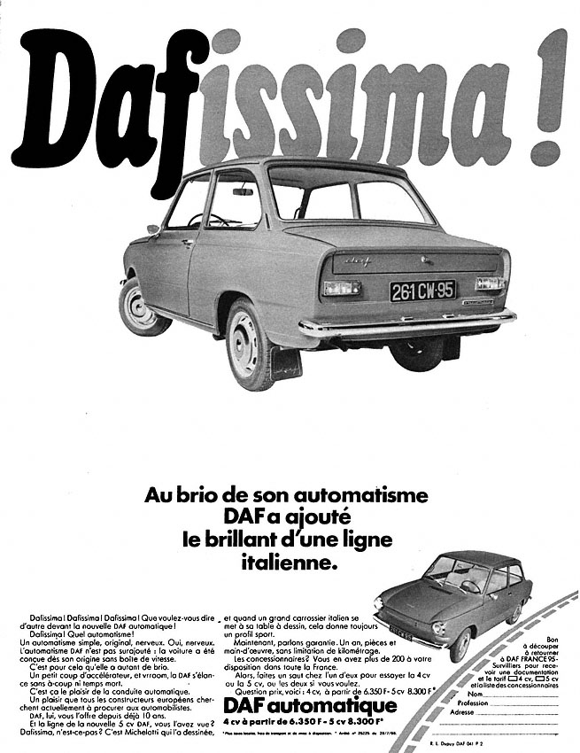 Marque Daf 1967