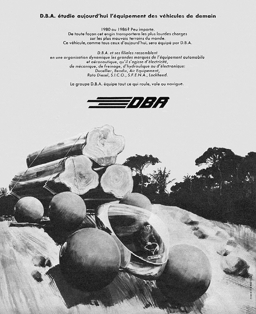 Publicit� Dba 1968