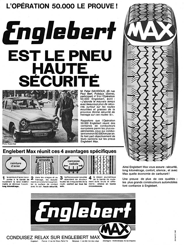 Marque Englebert 1963