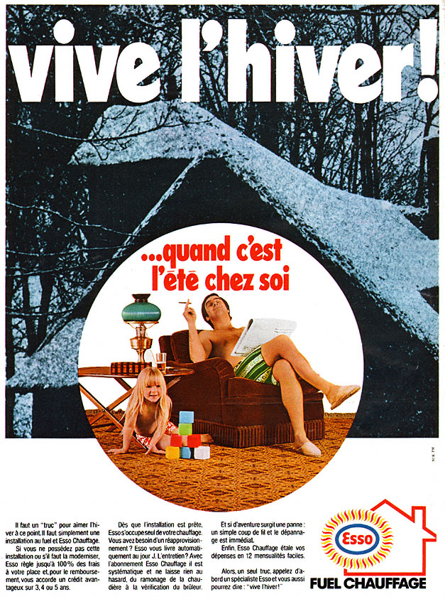 Publicit� Esso 1970