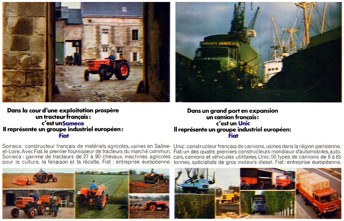 Publicit� Fiat 1968