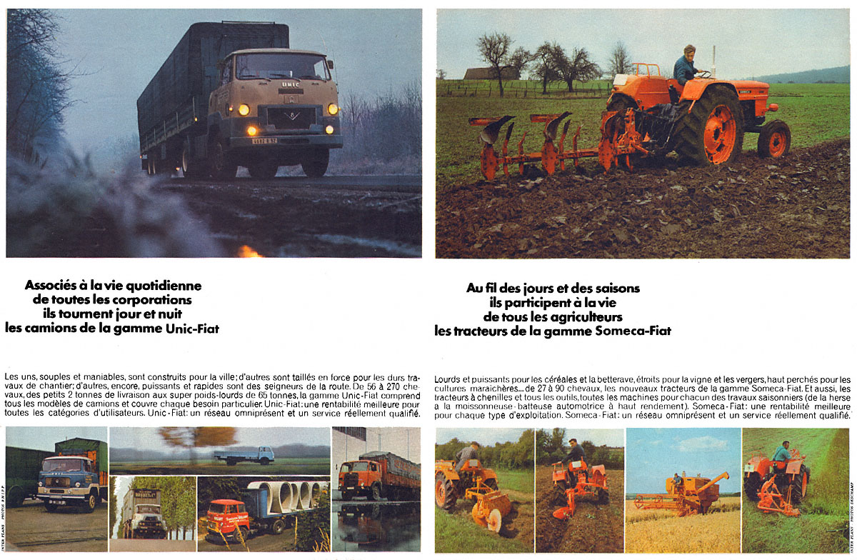 Publicit� Fiat 1968