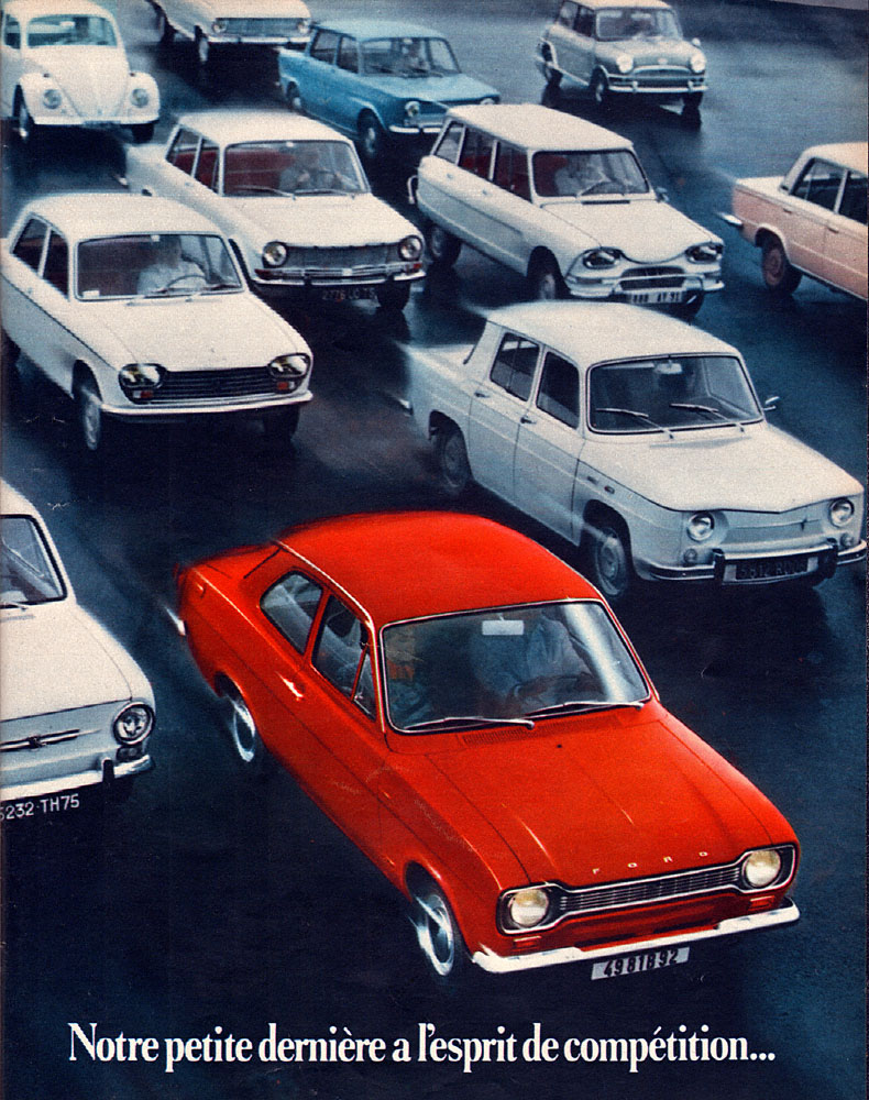 Publicit� Ford 1968