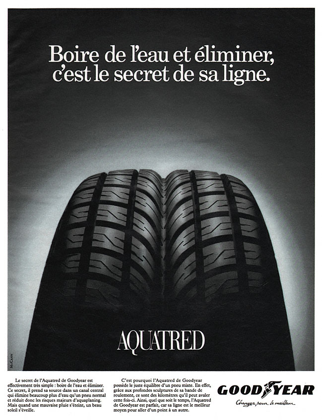 Publicit� Good Year 1994