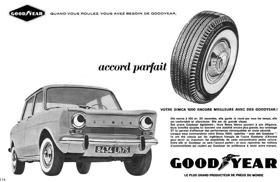 Marque Good Year 1962