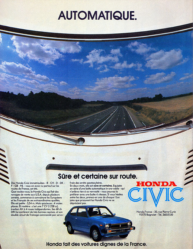 Marque Honda 1978