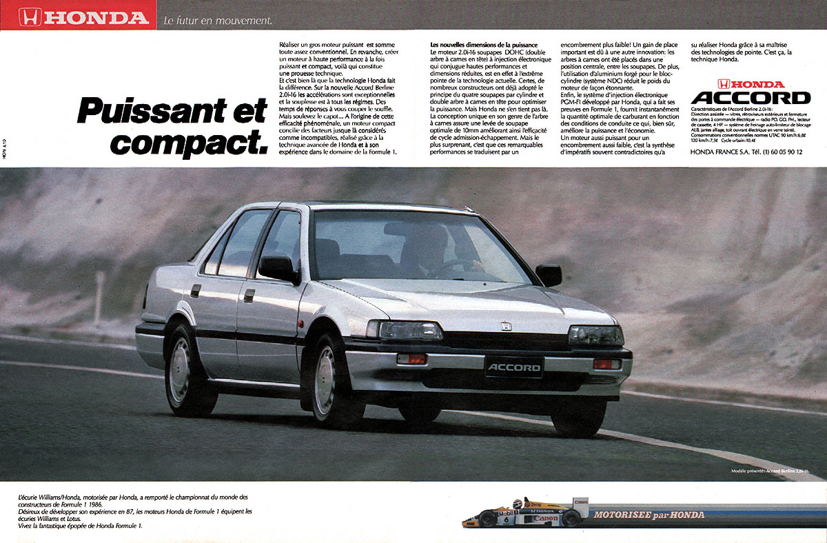 Marque Honda 1987