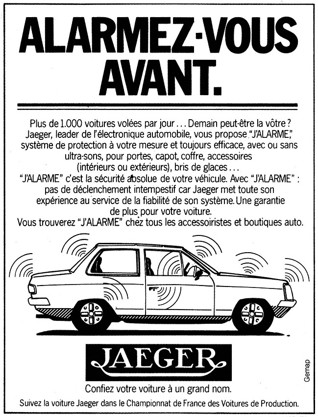 Marque Jaeger 1982