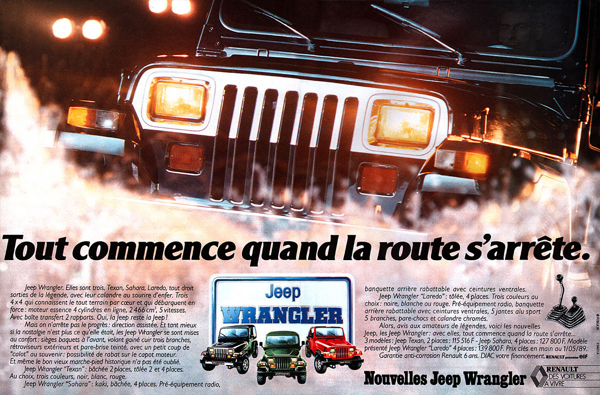 Marque Jeep 1989