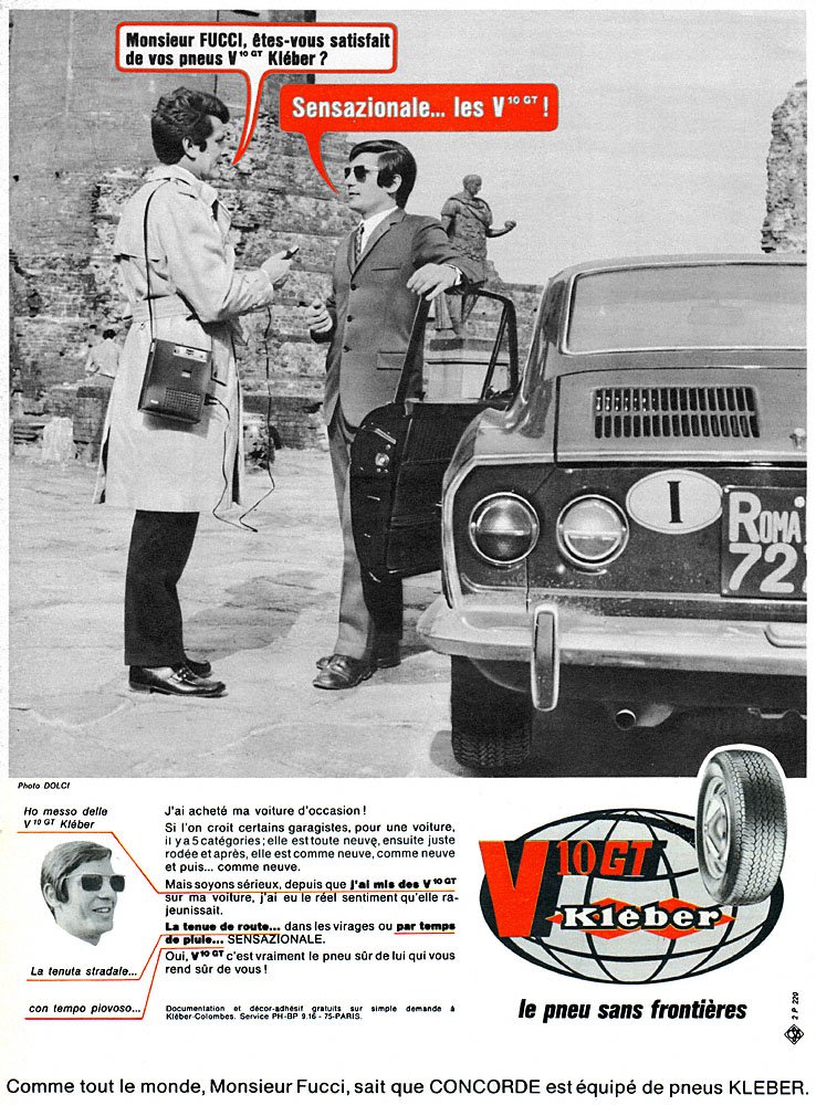 Marque Kl�ber-Colombes 1969