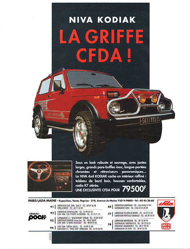 Marque Lada 1991