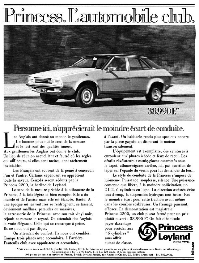 Publicit� Leyland 1978