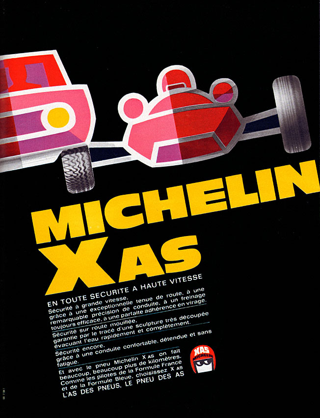 Publicit� Michelin 1969