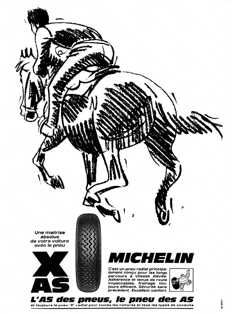 Publicit� Michelin 1968