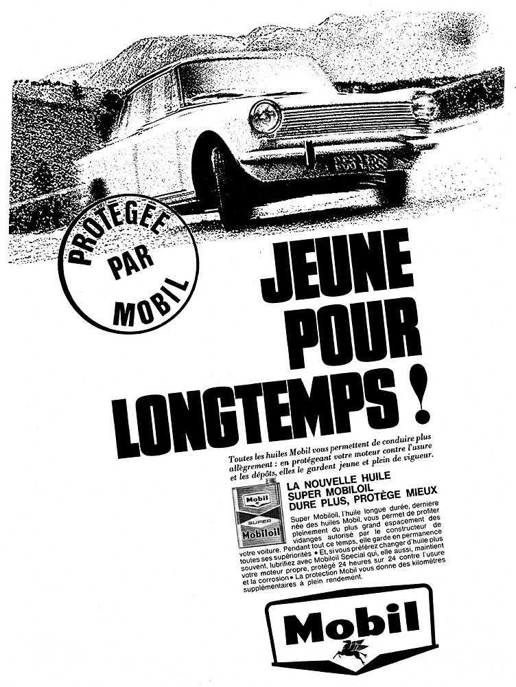 Publicit� Mobil 1964