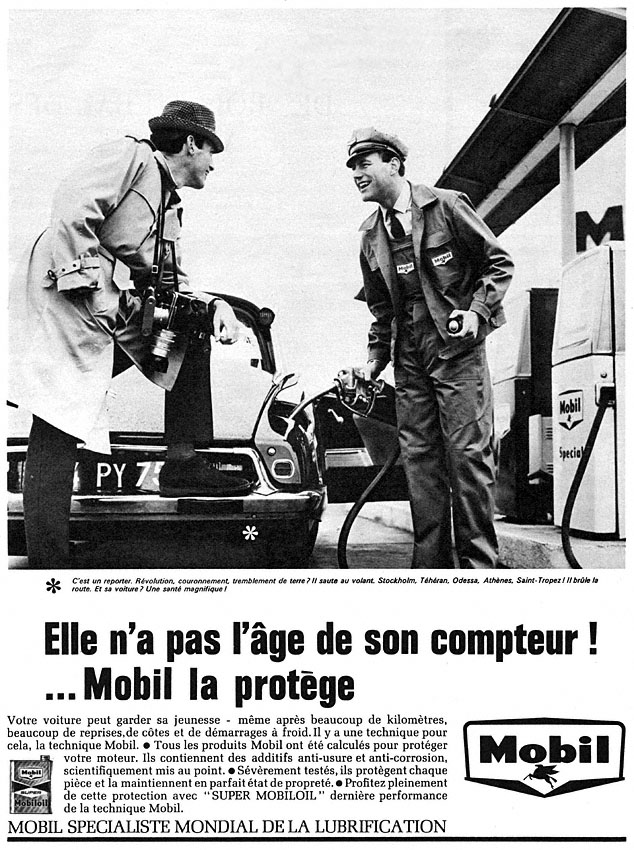 Publicit� Mobil 1965