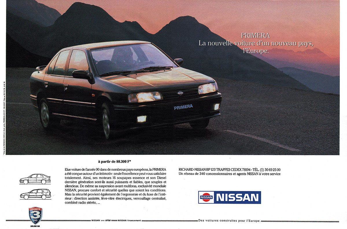 Marque Nissan 1991