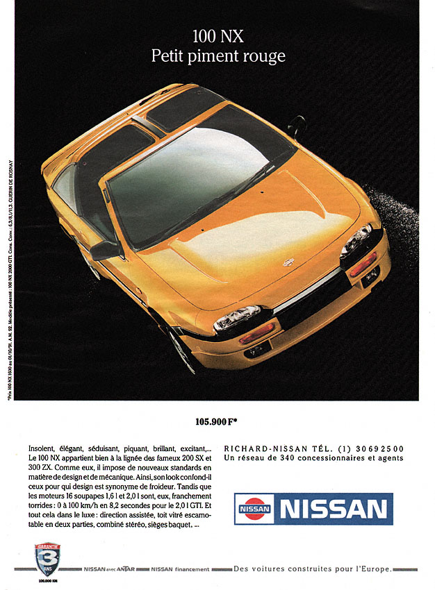 Marque Nissan 1991