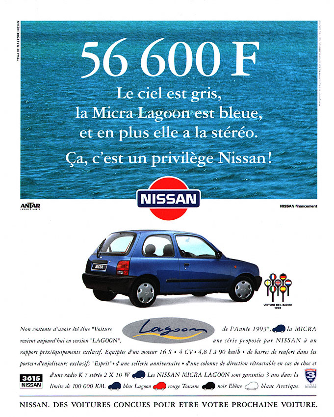 Marque Nissan 1993