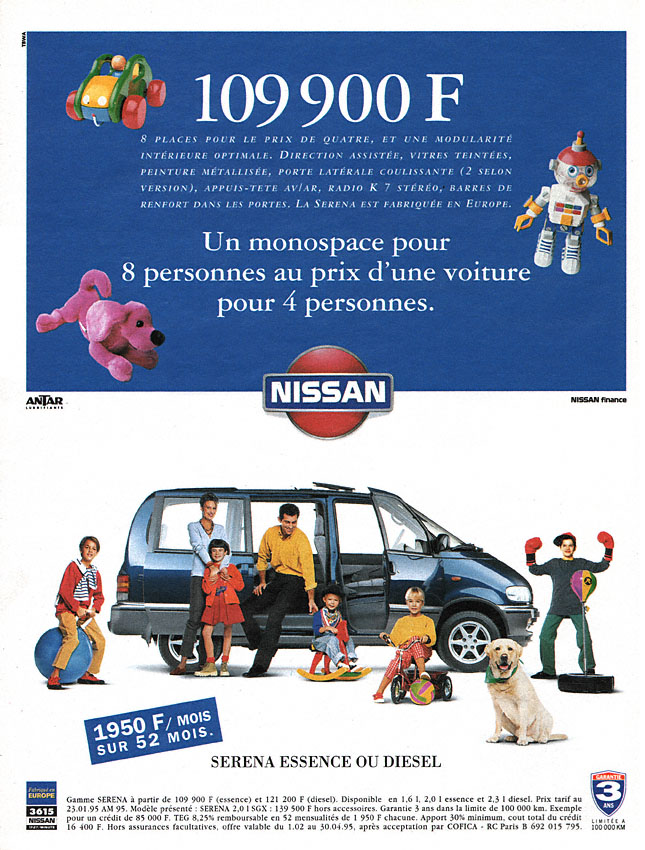 Marque Nissan 1995