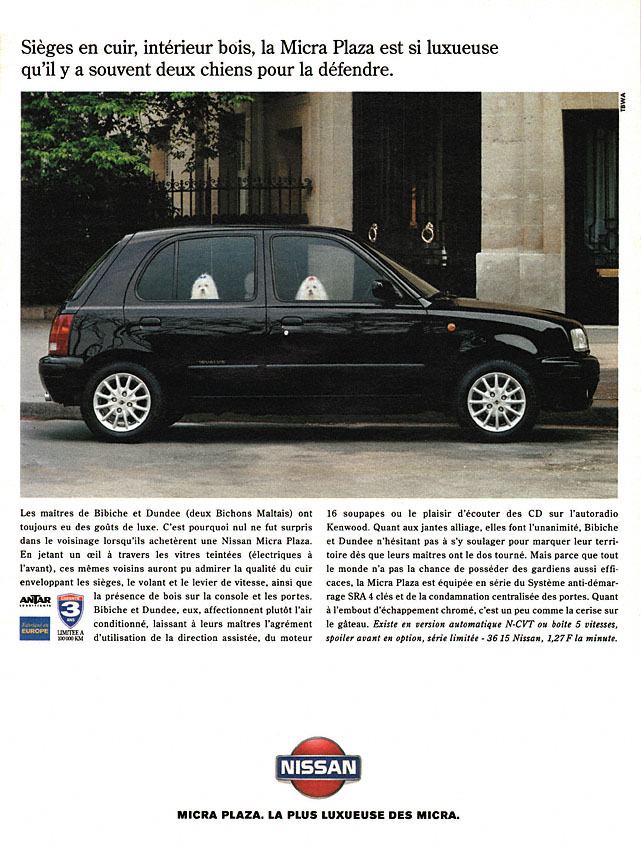 Marque Nissan 1995