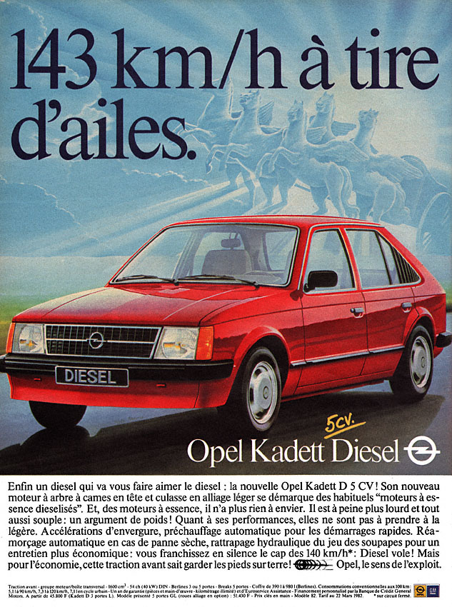 Marque Opel 1982