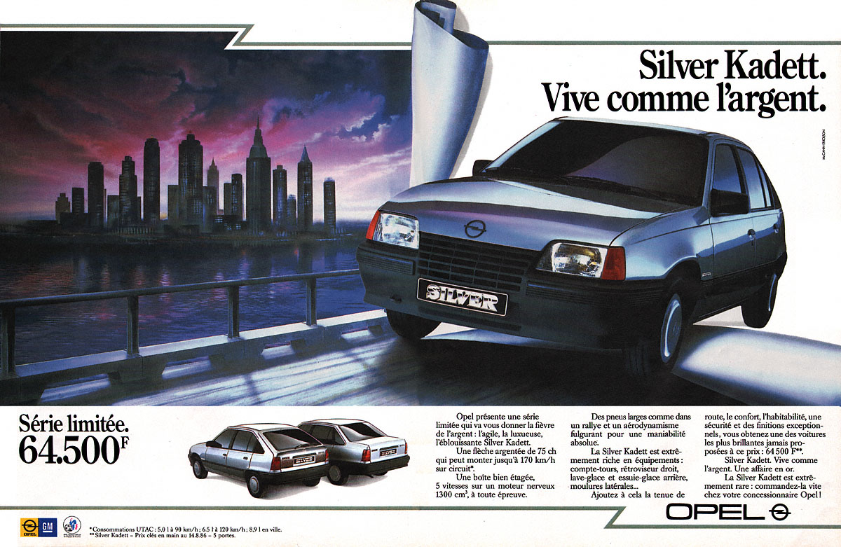 Marque Opel 1986
