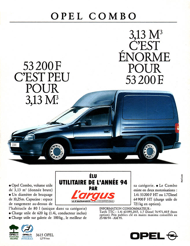 Marque Opel 1994