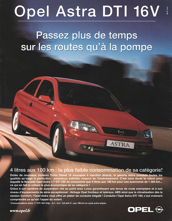 Marque Opel 2000