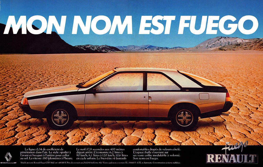 Publicit� Renault 1980