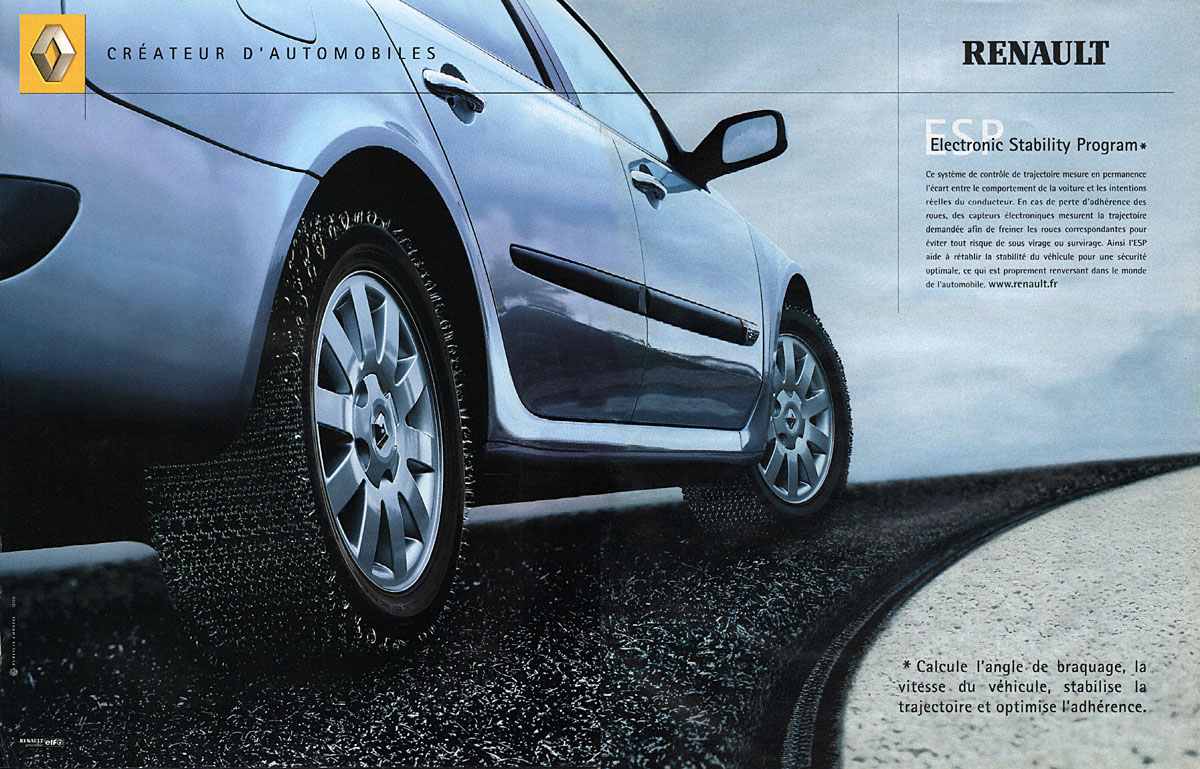 Publicit� Renault 2000