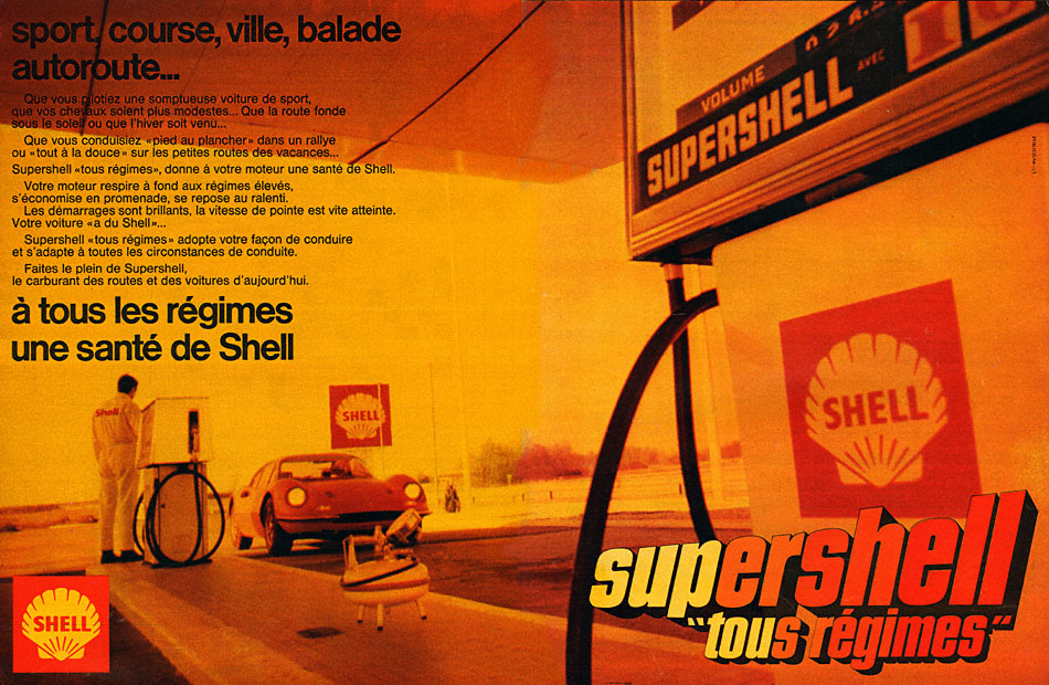 Publicit� Shell 1969