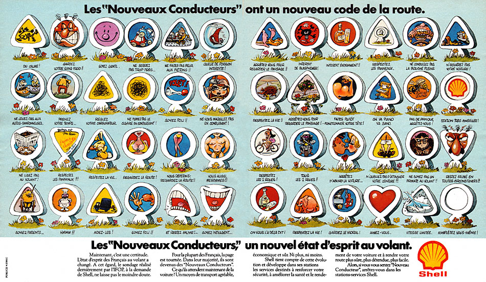 Publicit� Shell 1976