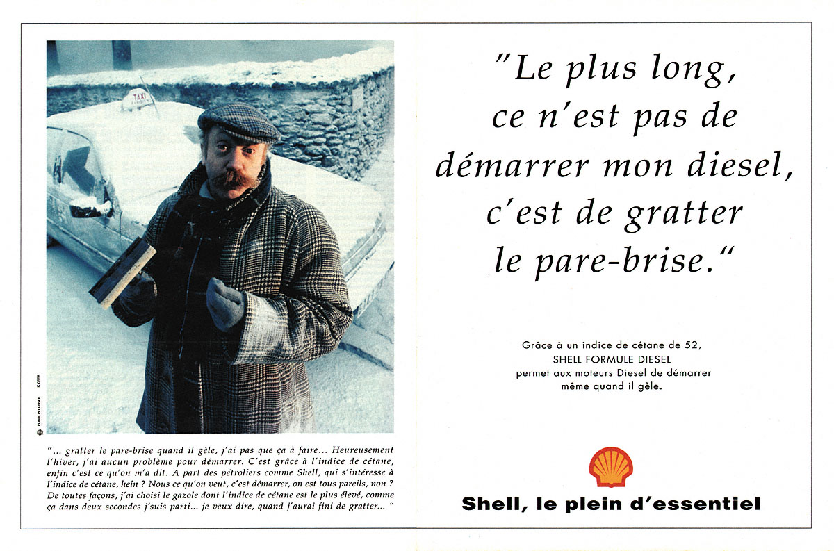 Publicit� Shell 1995