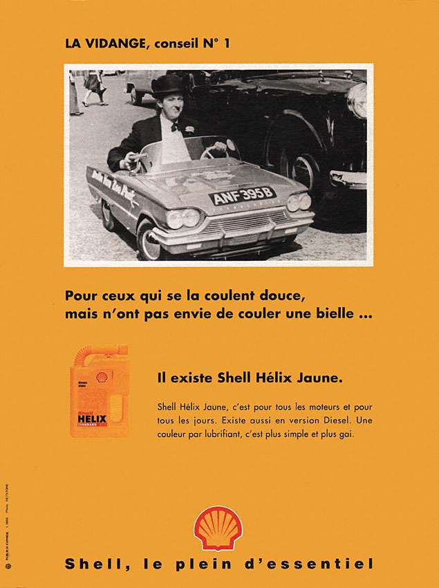 Publicit� Shell 1995