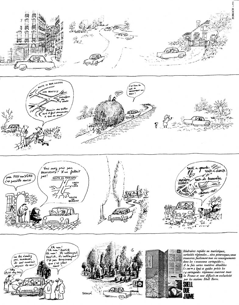 Publicit� Shell 1963