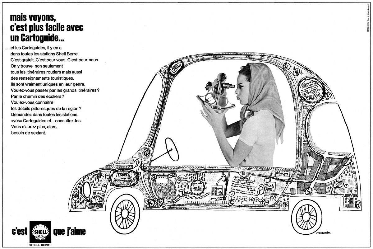 Publicit� Shell 1964