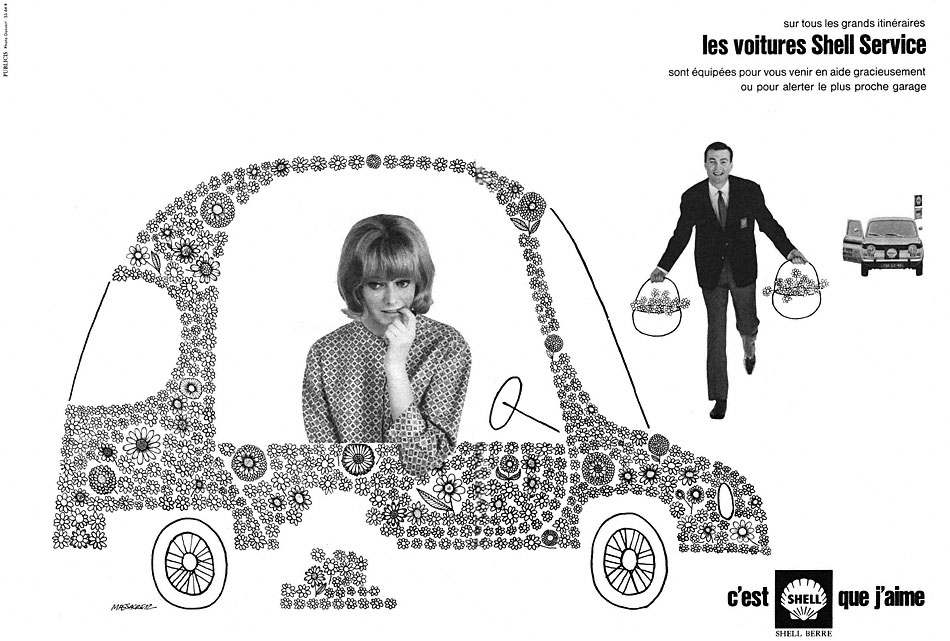Publicit� Shell 1964