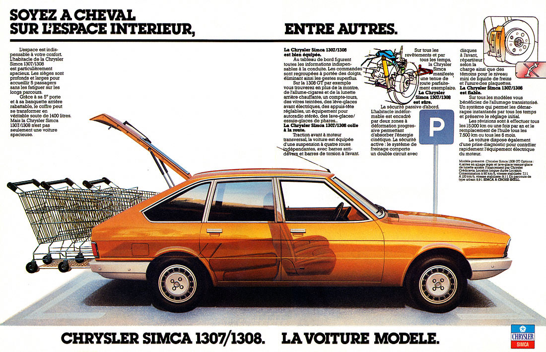 Publicit� Simca 1978