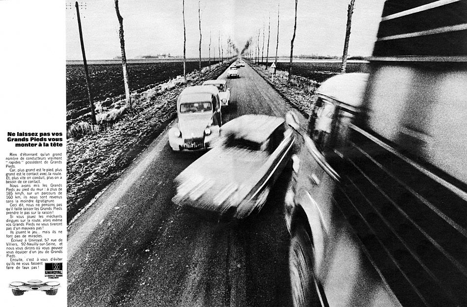 Publicit� Uniroyal 1968