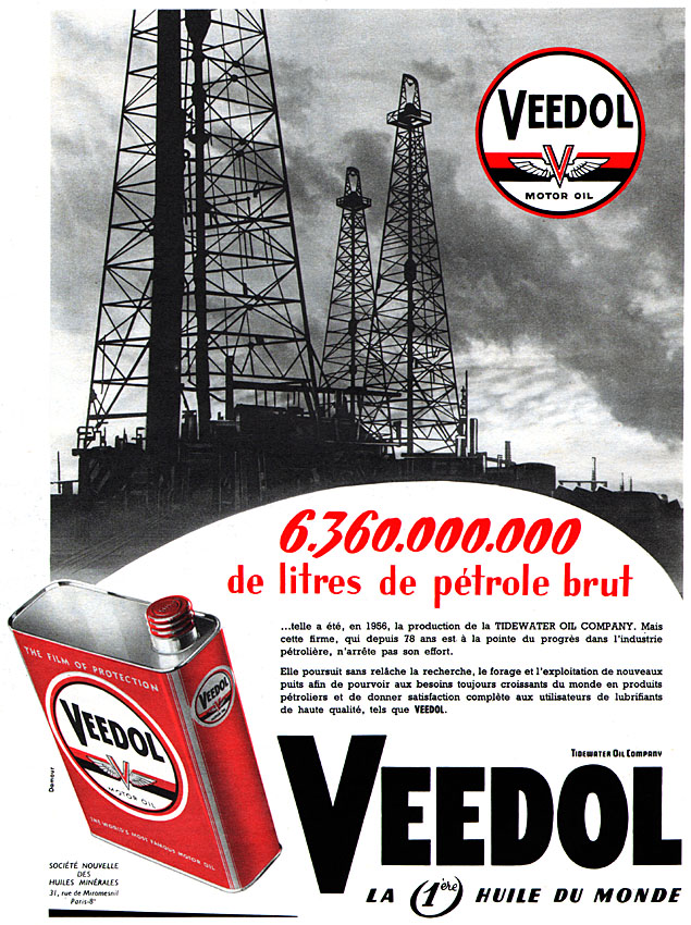 Marque Veedol 1957