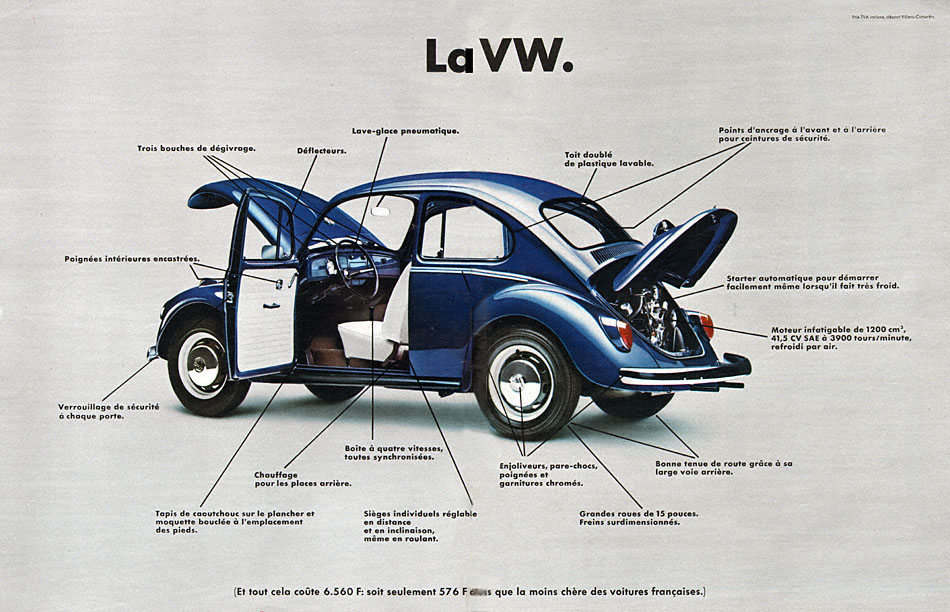 Marque Volkswagen 1969