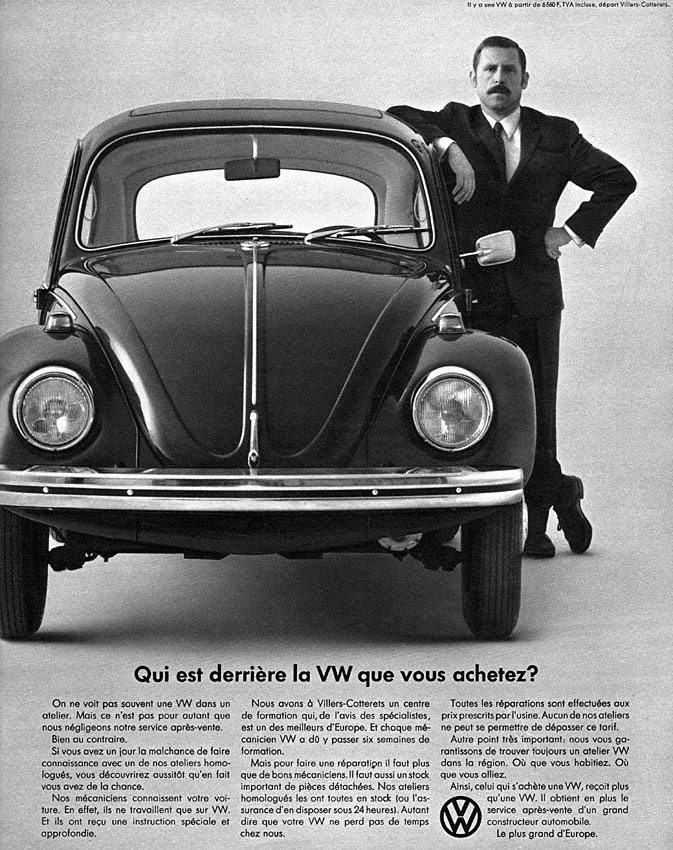 Marque Volkswagen 1969