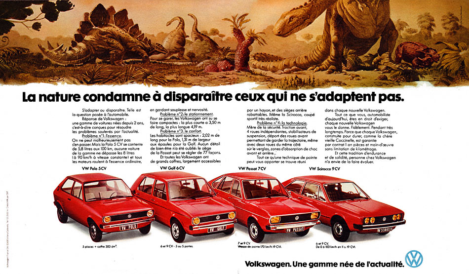 Marque Volkswagen 1975