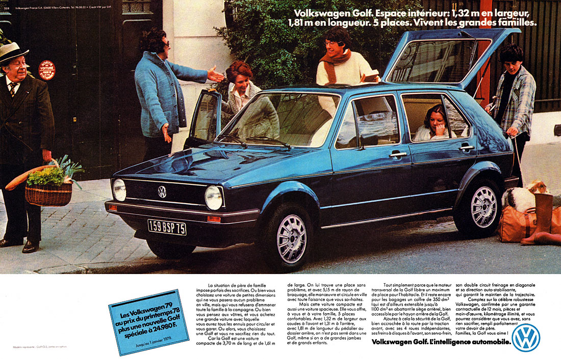 Marque Volkswagen 1978