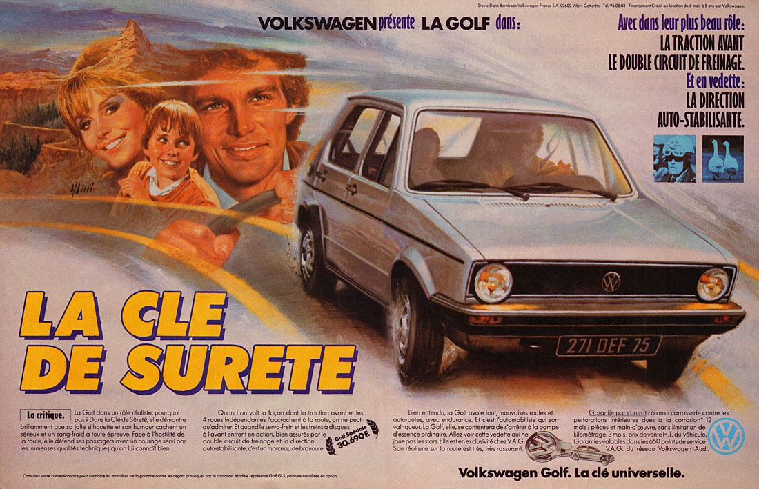 Marque Volkswagen 1981