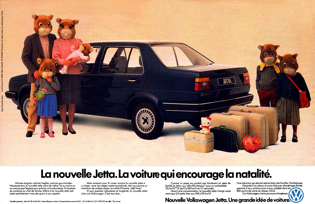 Marque Volkswagen 1984