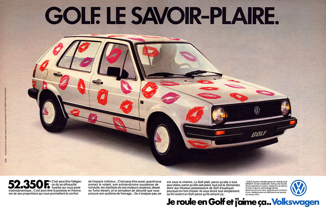 Marque Volkswagen 1985